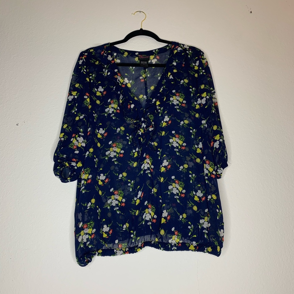 Torrid Flower Shear top